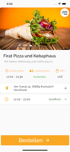 Firat Pizza und Kebaphaus Screen 2