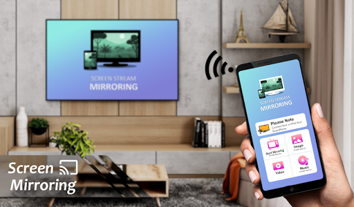 Android application Screen Share/Cast : Play Video screenshort