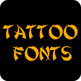 Tattoo Fonts for FlipFont icon