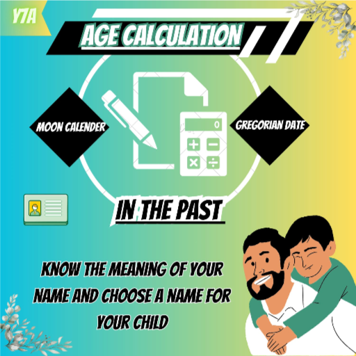 Calculate age / Names meaning logo