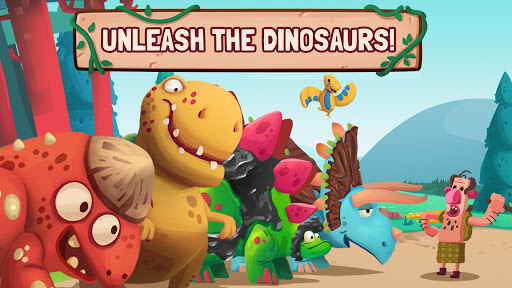 Dino Bash - Dinosaurs v Cavemen Tower Defense Wars screenshots 14