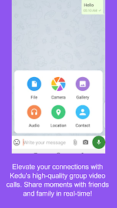 Kedu - Messaging app