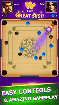 Carrom - A Disc Board Game - Screenshot 1