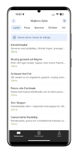 Lindvallen Restauranger Screen 2