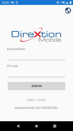 Android application DireXtion Mobile screenshort