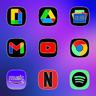 One UI Fluo - Icon Pack Screenshot