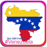 1000 Follower Venezuela icon