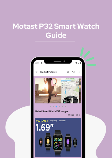 Android application Motast P32 Smart Watch Guide screenshort
