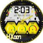 Cover Image of Descargar HX007 Hybrid Watch Face  APK