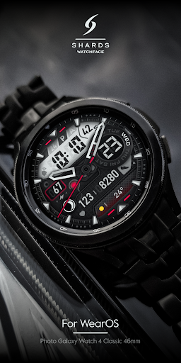 SH022 Watch Face, WearOS watch screenshot 1