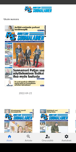 Android application Ruotsin Suomalainen screenshort