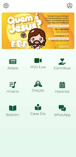 Android application IPJO Live screenshort