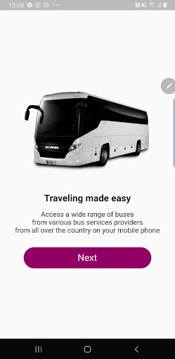 Android application Traveller screenshort