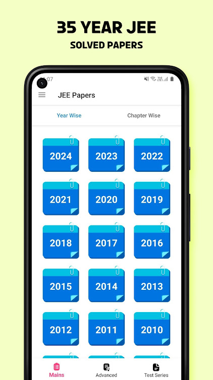 JEE Main Previous Year Paper - 1.10 - (Android)