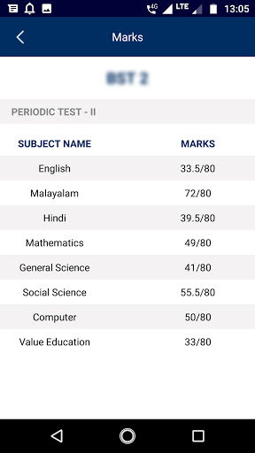 Android application K E CARMEL SCHOOL screenshort