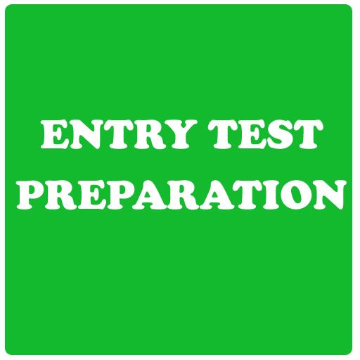 Entry Test Preparation For Students
