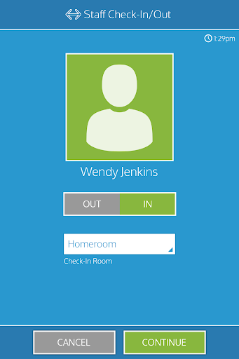 Kindertales Check-In Station