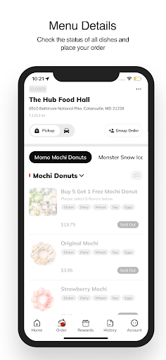 Hub Food Hall Screenshot 2 - AppWisp.com