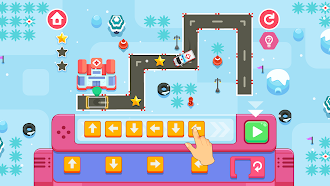 Game screenshot Кодирование детей - Гонки игры apk download