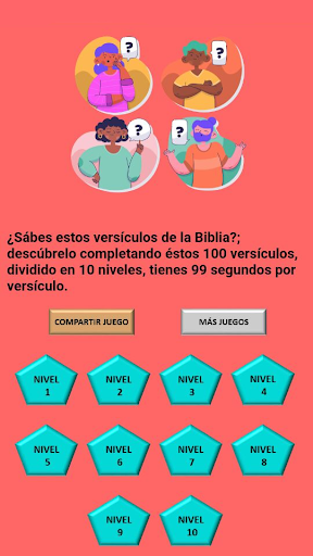 Completa el Versículo Bíblico Screen 3