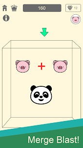 Panda Game: Animal Merge