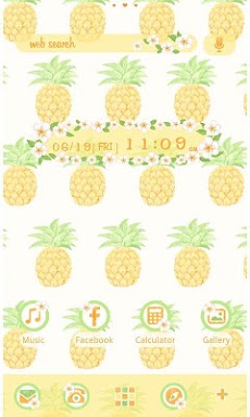 フルーツ壁紙 トロピカル パイナップル Androidアプリ Applion