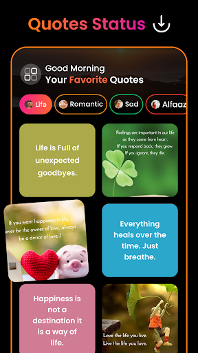 Android application Reel Downloader English Videos screenshort