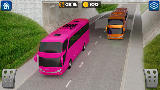 Bus Games ai racing game 0.1 APK + Mod (Unlimited money) untuk android