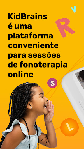 Android application KidBrains - fonoterapia online screenshort
