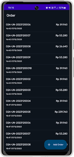 Felika POS Screen 2