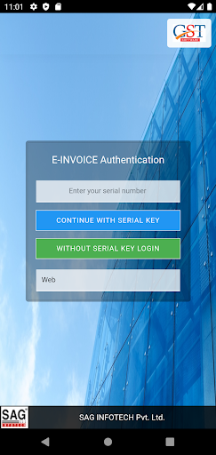 GEN E-INVOICE Billing Screen 2