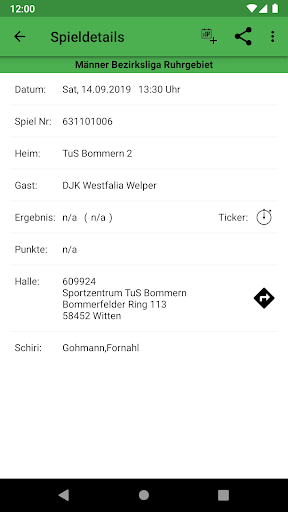 DJK Westfalia Welper Handball Screen 3