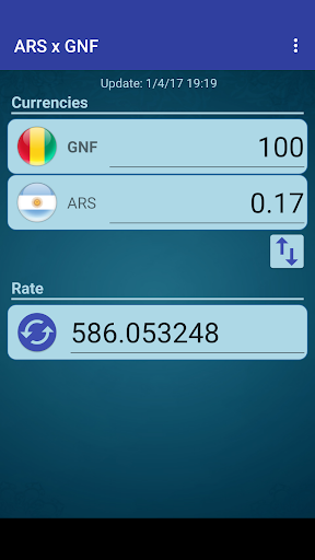 Argentine Peso x Guinean Franc Screen 2