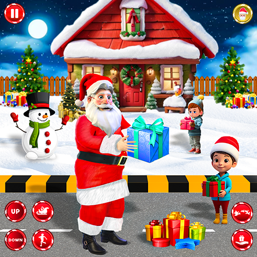 Santa Claus Christmas Game 3D  Icon