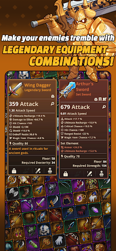 Loop Dungeon: Idle RPG - Screenshot 3
