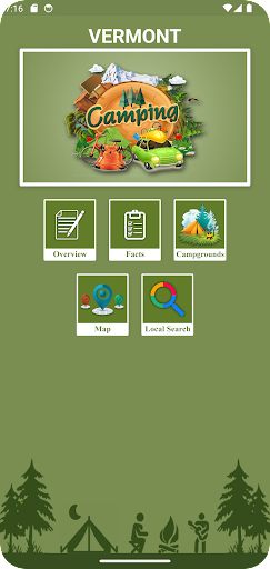 Vermont Campgrounds Screen 2