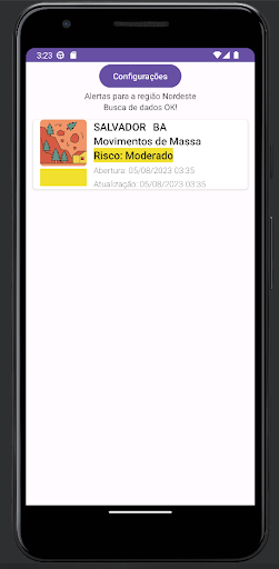 Rede Alertas Screen 2