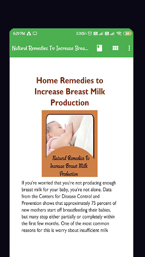 Natural Remedy to Increase Bre