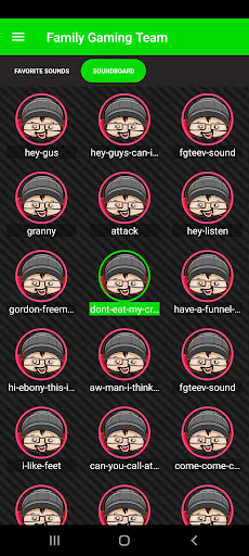 Soundboard For Family Team