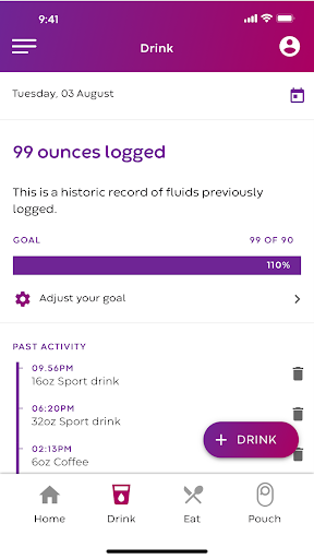 My Ostomy Journey Screen 2