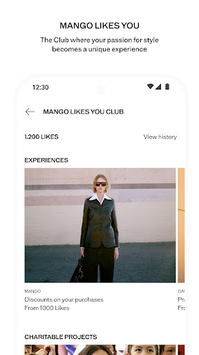 Screenshot of MANGO - Online fashion