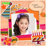 Happy Birthday Photo Card Maker icon