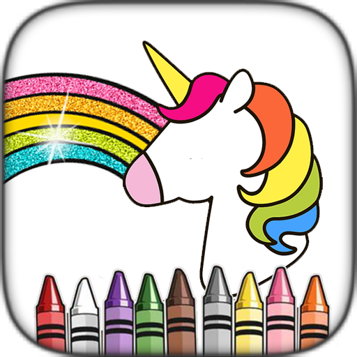 Unicorn Glitter Coloring Download on Windows