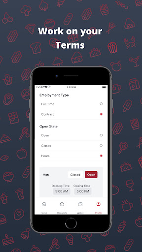 ChowDash - Pilot App Screen 3