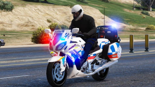 Police Moto Chase and Real Motobike Simulator 2021  screenshots 9