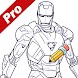 Draw Iron Superhero Man - Androidアプリ
