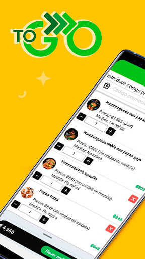 Android application To Go Caribe screenshort
