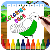Coloring Book - Multiple Category Drawing Book  Icon