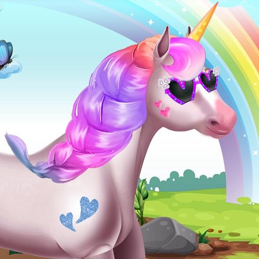 Unicorn Salon:Rainbow Pony Cle  Icon
