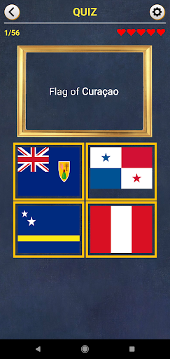 America Flags and Maps Quiz